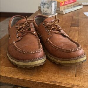 Classic Brown Leather Men's Sperry TopSiders